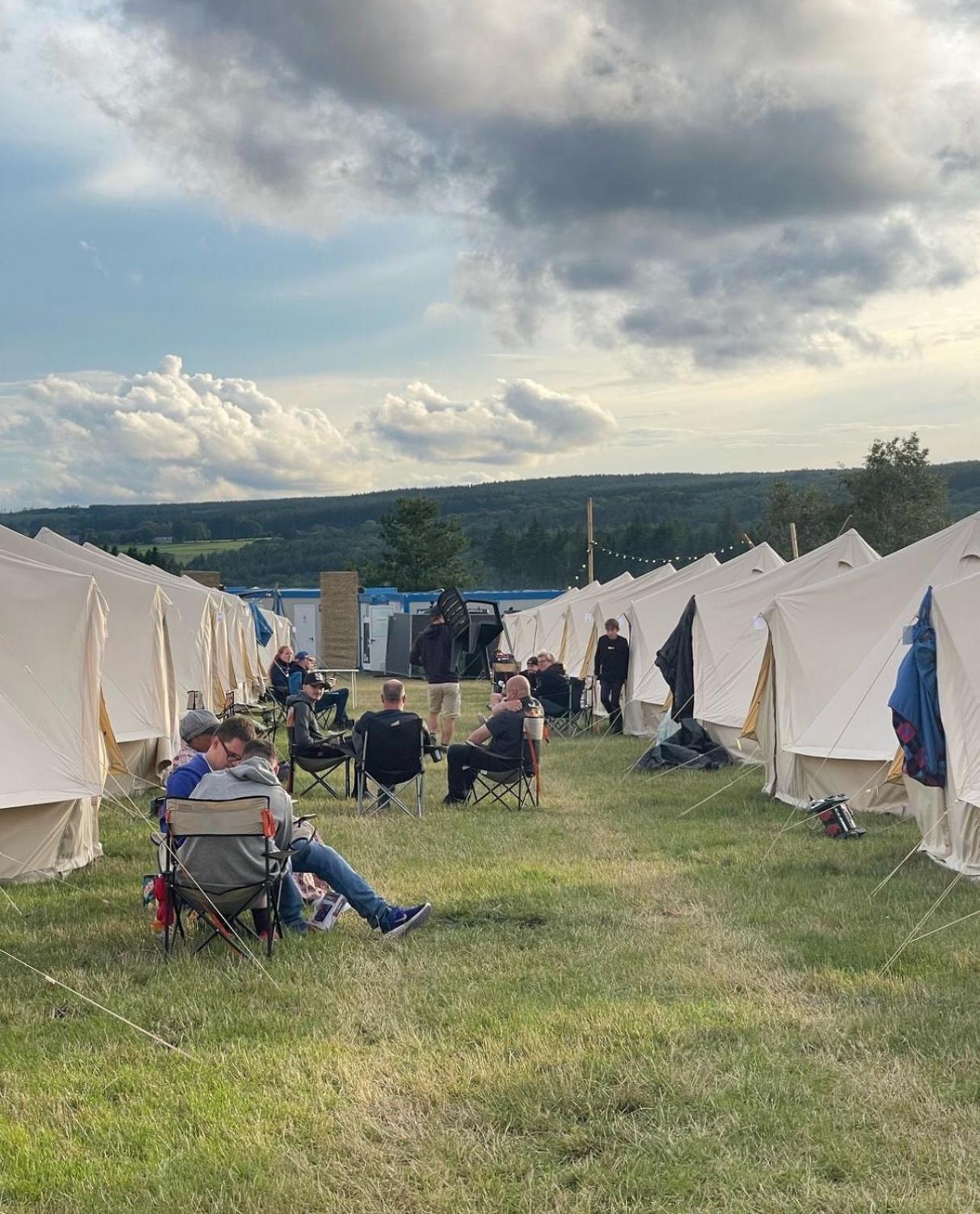 Grandprixcamp, Closest To The Red Bull Ring, Up To 4 Guests In A Tent Spielberg Bei Knittelfeld Exterior foto